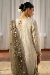 TROPICAL GLAM-3PC SILK EMBROIDERED PRET