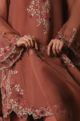 BLOMMING CLAY-3PC (SHIRT, TROUSER & DUPATTA)