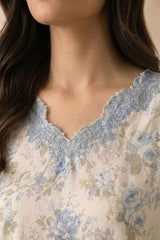 FLORAL OPULENCE-3 PIECE PRINTED LAWN SUIT