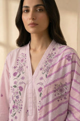 SPRING LILAC-3 PIECE PRINTED LAWN SUIT