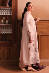 SAND WHISPER -3PC SATIN EMBROIDERED SUIT