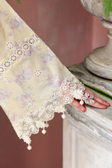 ORCHID FLARE-3PC EMBROIDERED LAWN SUIT