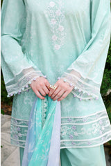 SUMMER BREEZE-3PC (SHIRT, TROUSER & DUPATTA)
