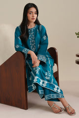 DEEP TEAL-2PC (SHIRT & TROUSER)