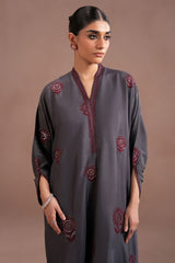 GARNET SMOKE-2PC (SHIRT & TROUSER)