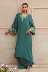 EMERALD ENCHANTMENT-2 PC (SHIRT & TROUSER)