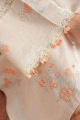 SOFT APPRICOT-2PC (SHIRT & DUPATTA)
