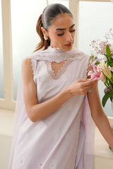 BLUSH BREEZE-3PC CHIKANKARI SUIT