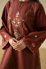 DESERT SUNSET-3PC (SHIRT, SHALWAR & DUPATTA)