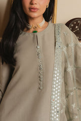 MINT GLOW-3PC (SHIRT, TROUSER & DUPATTA)