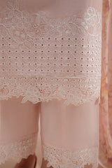ROSE DUST-3PC (SHIRT, TROUSER & DUPATTA)
