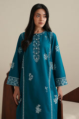 DEEP TEAL-2PC (SHIRT & TROUSER)