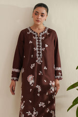 DARK TRUFFLE-2PC (SHIRT & TROUSER)
