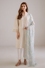 PORCELAIN SKY-2PC (SHIRT & DUPATTA)
