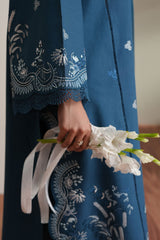 SAPPHIRE GARDEN-3PC (SHIRT, TROUSER & DUPATTA)
