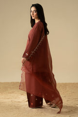 DESERT SUNSET-3PC (SHIRT, SHALWAR & DUPATTA)