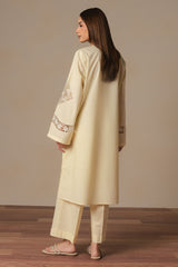 BUTTER BLOOM-2PC (SHIRT & TROUSER)