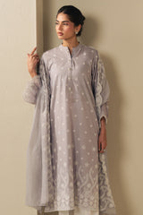 LAVENDER CLOUD-2PC (SHIRT & DUPATTA)