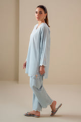 FROST BLUE-2PC (SHIRT & TROUSER)