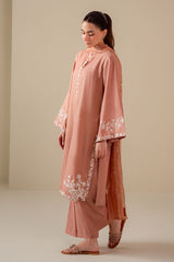 SAND CLAY -3PC (SHIRT, TROUSER & DUPATTA)