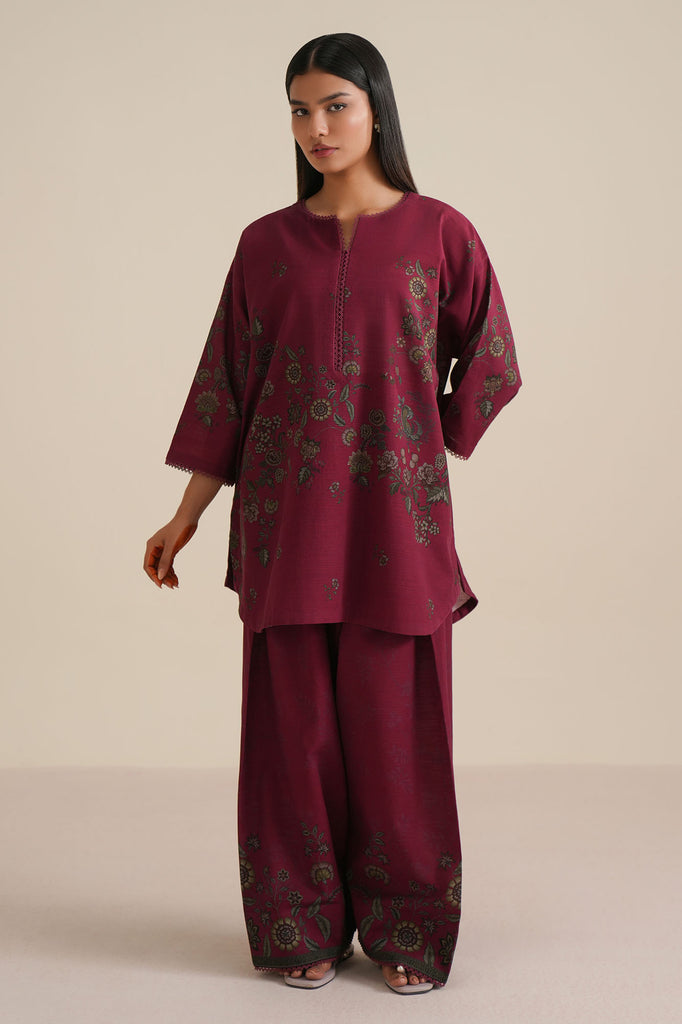 RUBY WAVE-2PC KHADDAR PRINTED SUIT
