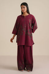 RUBY WAVE-2PC KHADDAR PRINTED SUIT