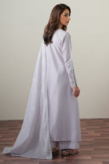VIOLET DREAM-3PC EMBROIDERED SUIT