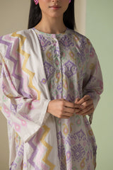 SPRING FRIZZ-3PC (SHIRT, TROUSER & DUPATTA)