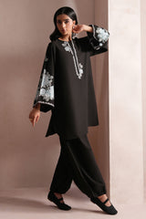 VELOUR NOIR-2PC (SHIRT & TROUSER)