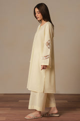 BUTTER BLOOM-2PC (SHIRT & TROUSER)