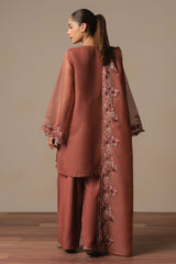 BLOMMING CLAY-3PC (SHIRT, TROUSER & DUPATTA)