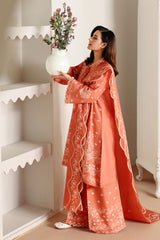 AMBER MIST-3PC (SHIRT, TROUSER & DUPATTA)