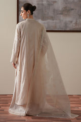 LUNAR IVORY -4PC SILK EMBROIDERED SUIT
