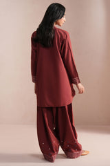 BURNT CLAY-2PC (SHIRT & TROUSER)