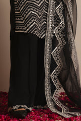 SHADOW STRIPES-3PC (SHIRT, SHALWAR & DUPATTA)