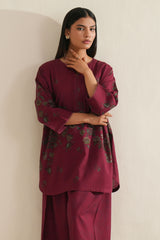 RUBY WAVE-2PC KHADDAR PRINTED SUIT