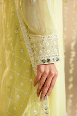 CITRUS BLOOM-3PC (SHIRT, TROUSER & DUPATTA)