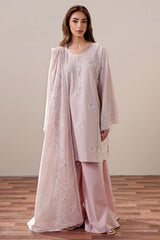 PETAL DUSK-3PC EMBROIDERED SUIT