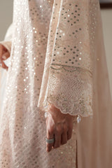 LUNAR IVORY -4PC SILK EMBROIDERED SUIT