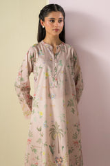 PALM HAZE PRINTED LAWN SHIRT