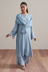 BLUE SWAY-2PC (SHIRT & TROUSER)