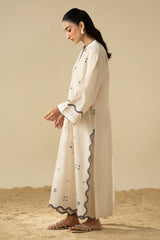 IVORY ESSENCE-2PC (SHIRT & TROUSER)