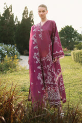 PLUM ESSENCE-3PC (SHIRT, TROUSER & DUPATTA)