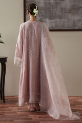 STARRY LILAC -3PC SILK EMBROIDERED SUIT
