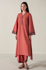 BURNT CLAY -2PC (SHIRT & TROUSER)