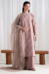 GARDENIA-3PC (SHIRT, TROUSER & DUPATTA)