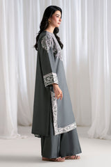 EMERALD GROVE-3PC (SHIRT, TROUSER & DUPATTA)