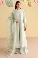 LIGHT JADE-3PC PRINTED LAWN SUIT