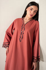 BURNT CLAY -2PC (SHIRT & TROUSER)