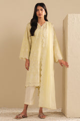 PASTEL SUNSHINE-2PC (SHIRT & DUPATTA)